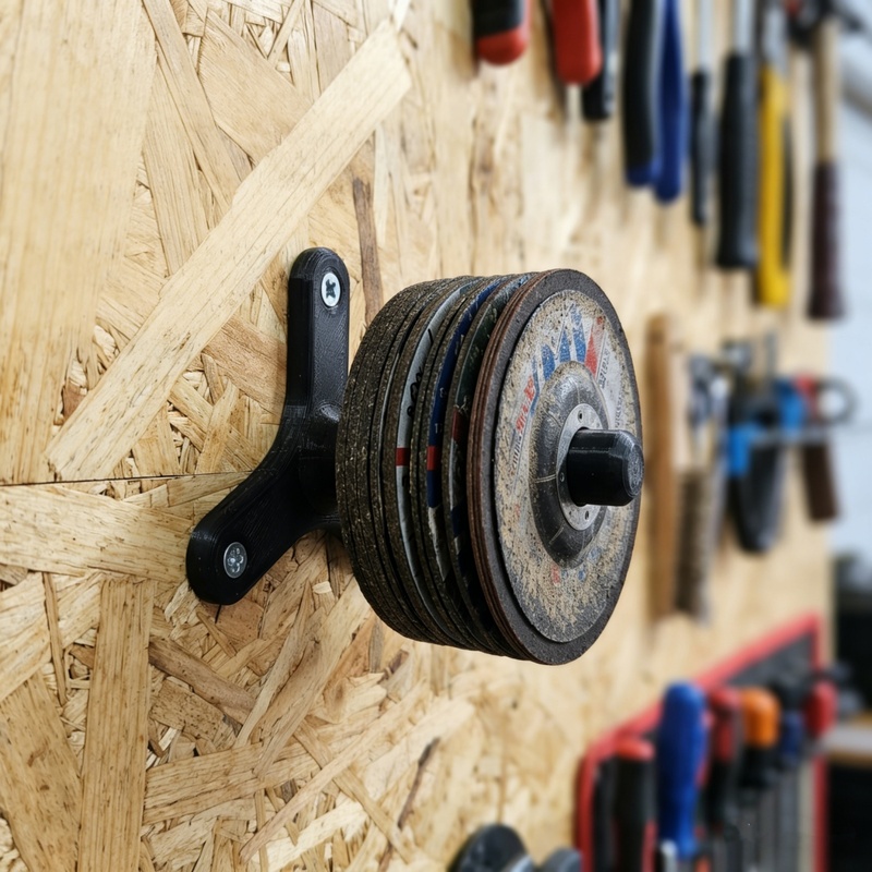 Workshop Tools Rack - Suporte de Parede para Esmerilhadeira de