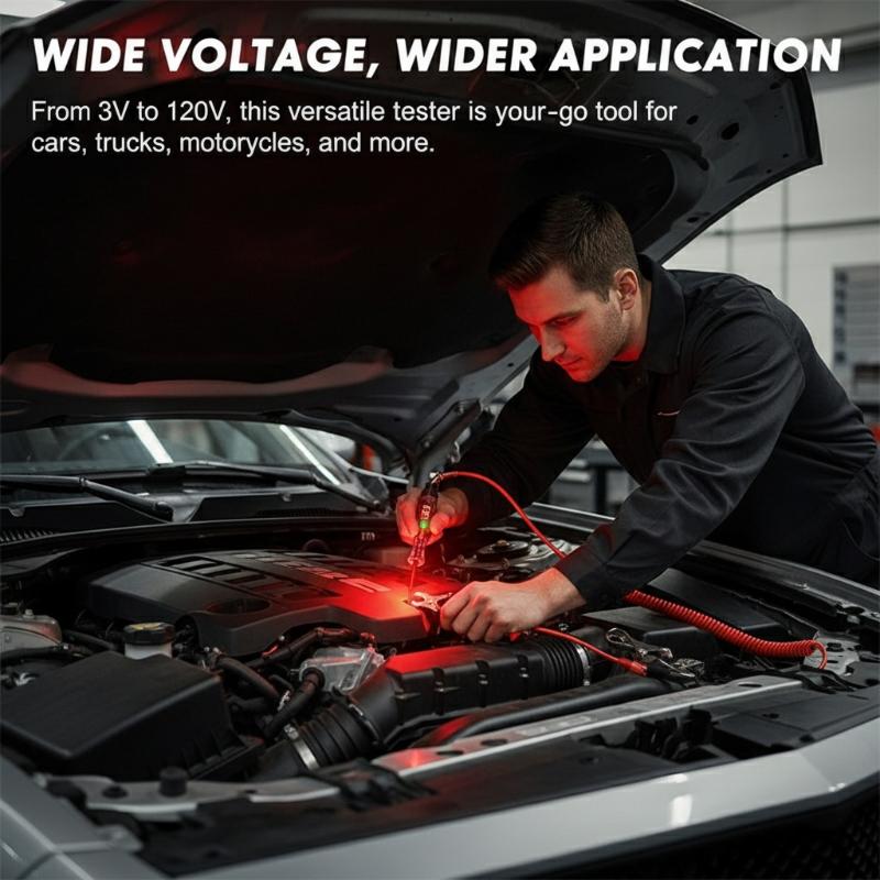 Workshop Electric Tools - Caneta Testadora de Voltagem 3V 120V