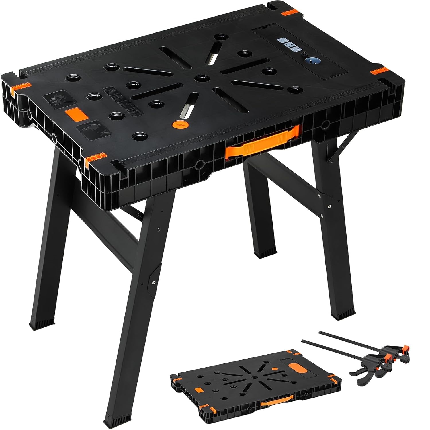 Workbench Portable Fold - Bancada de Trabalho Dobrável com Grampos