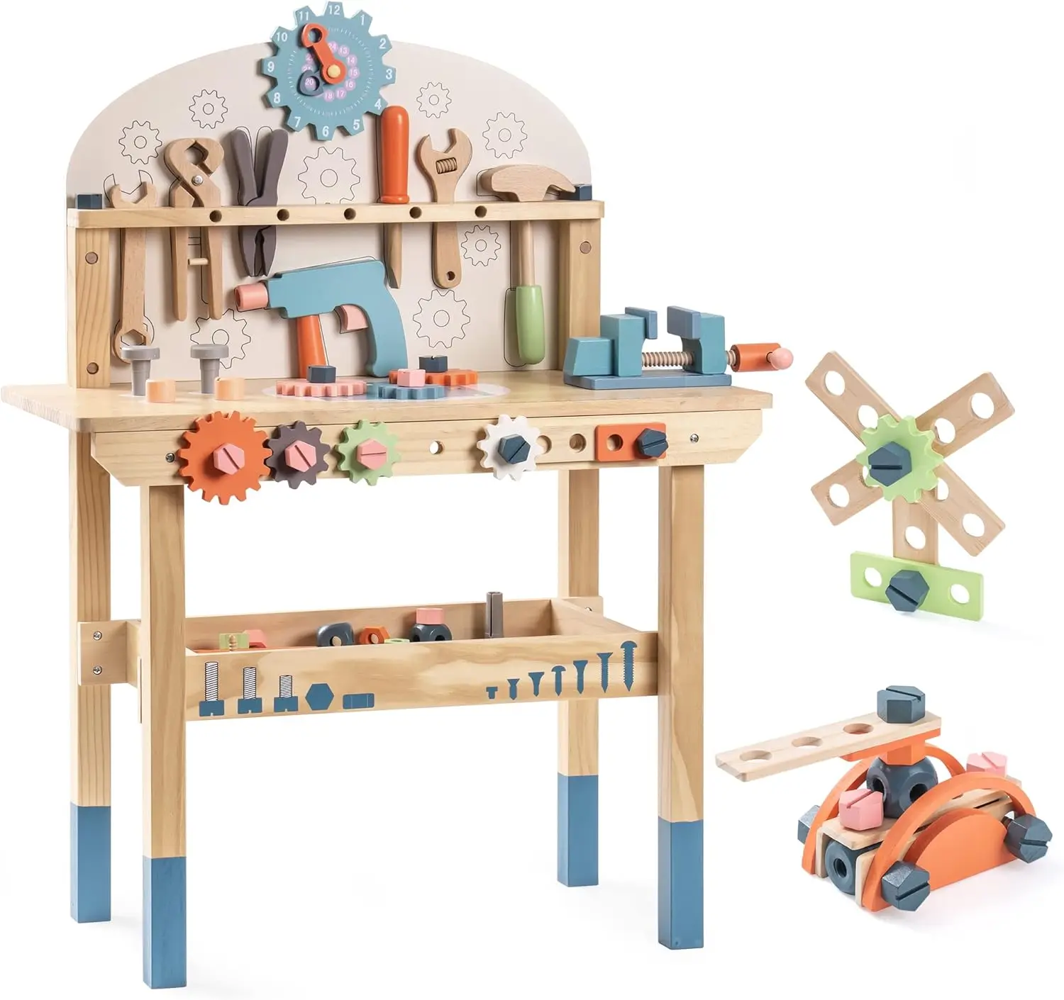 Tools Workshop For Kids - Robotime robud crianças conjunto de banco