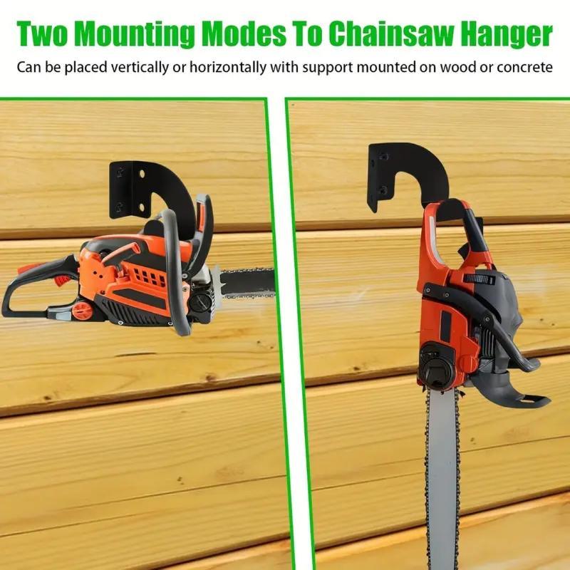 Workshop Tools Hanger - Suporte de parede para motosserra, resistente,