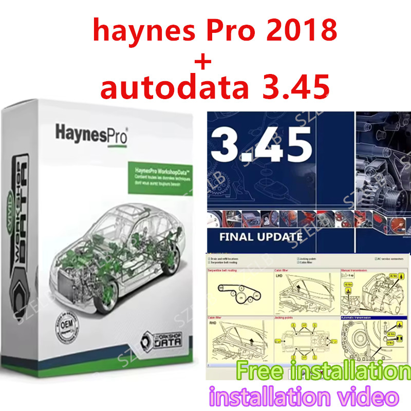 Workshop Tools Automotive - Haynes Pro (Vivid2018) e Autodata3.45 Atris-Technik