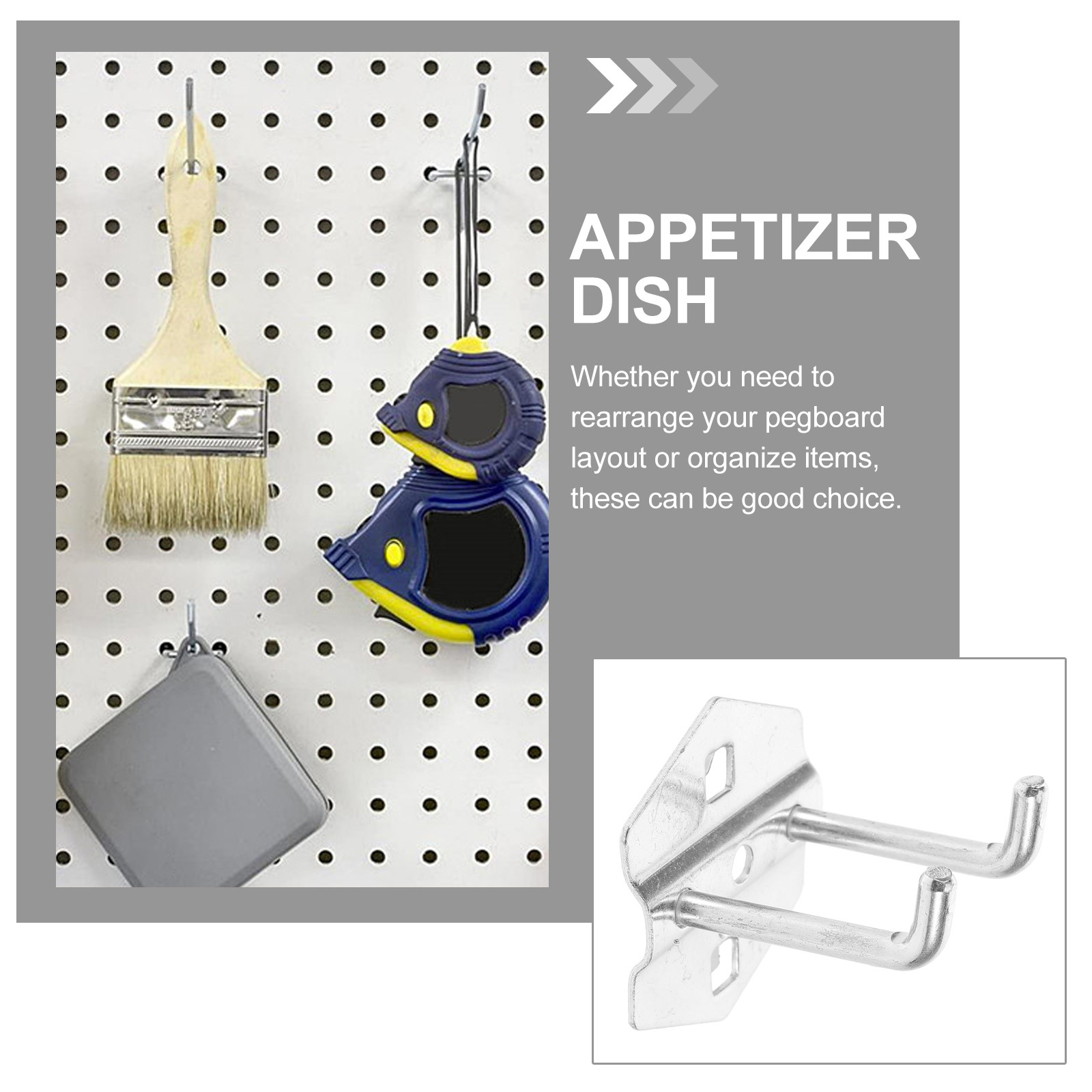 Ganchos para painel perfurado, - Workshop Tools Hanger avaliação e preço