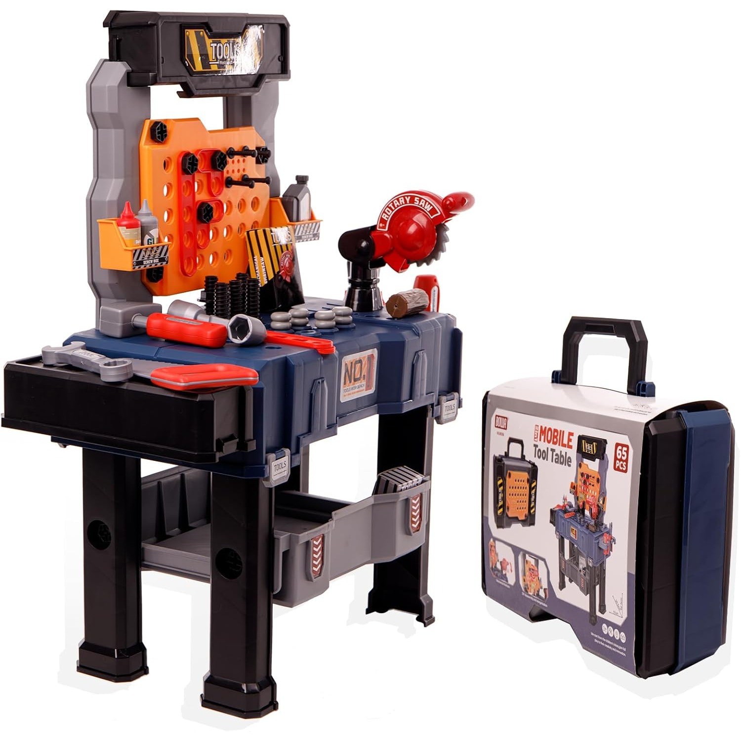 65 pçs crianças conjunto de ba - Tools Workshop For Kids avaliação e preço