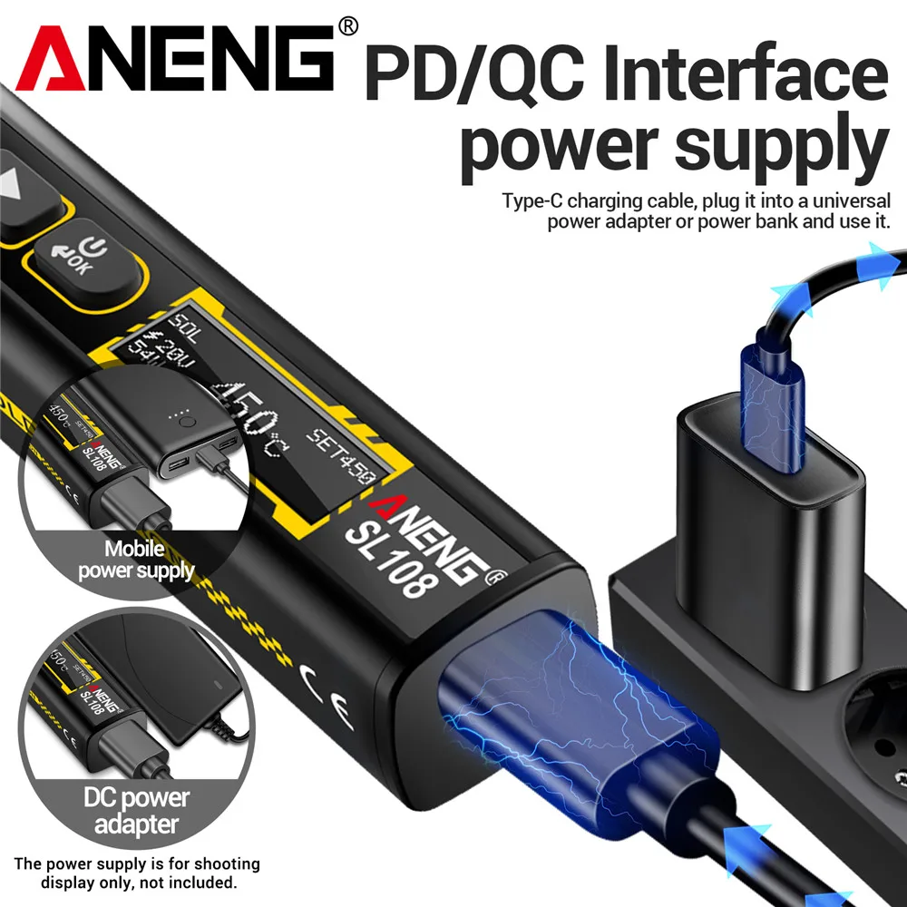 Ferro de Solda Elétrico ANENG  - Tools Qc avaliação e preço