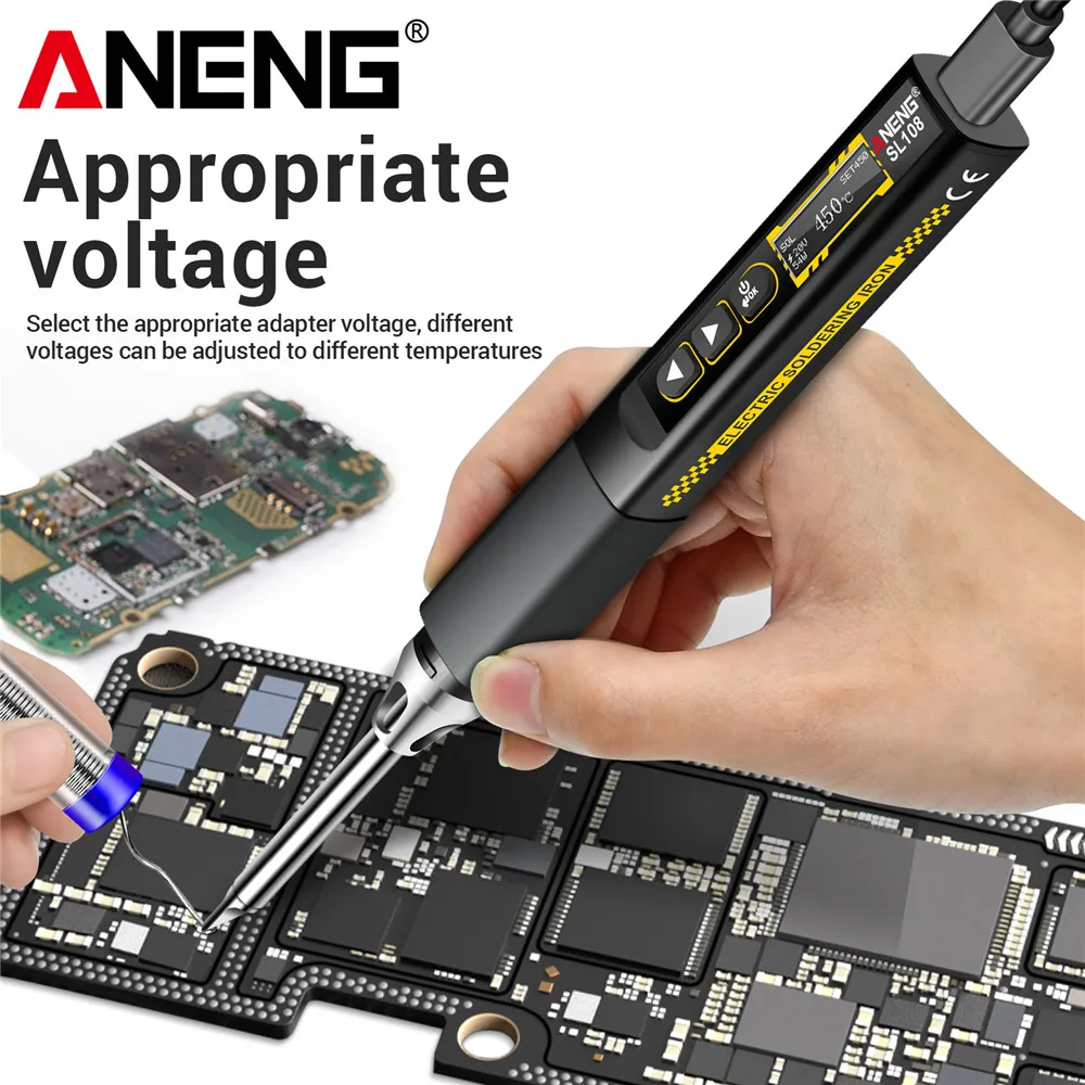 Ferro de Solda Elétrico ANENG  - Tools Qc avaliação e preço