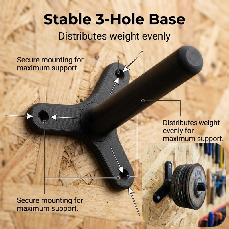 Suporte de Parede para Esmeril - Workshop Tools Rack avaliação e preço