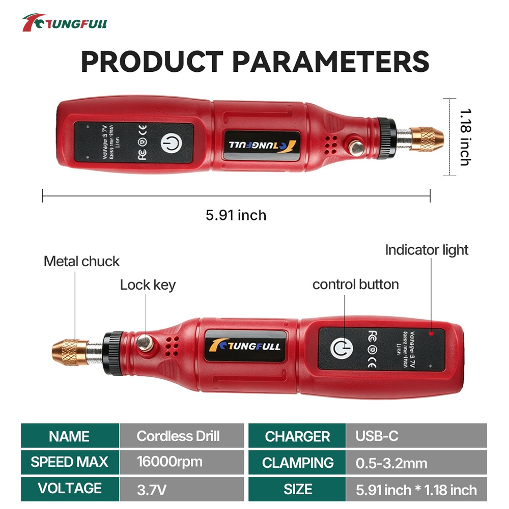 Ferramenta Rotativa Sem Fio TU - Power Tools For Workshop avaliação e preço