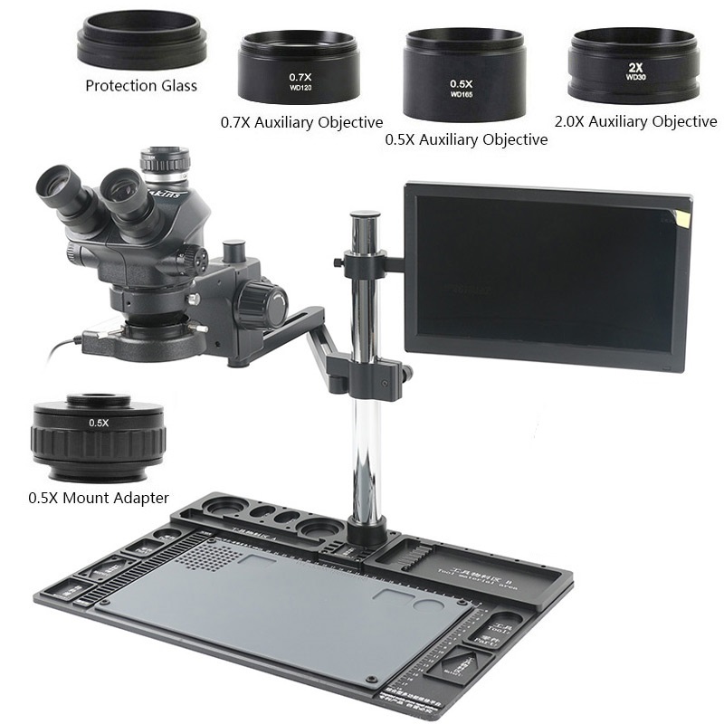 Microscópio Estereoscópico com - Workbench Portable Fold avaliação e preço