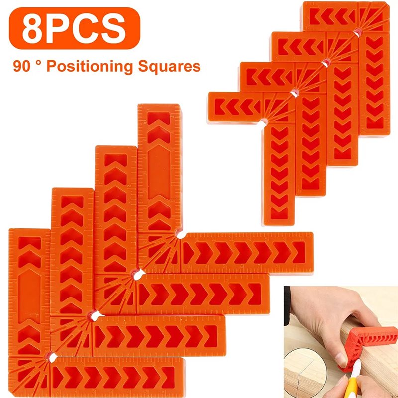 Toorise 8 Peças Esquadros de P - Angle Clamp 90 avaliação e preço