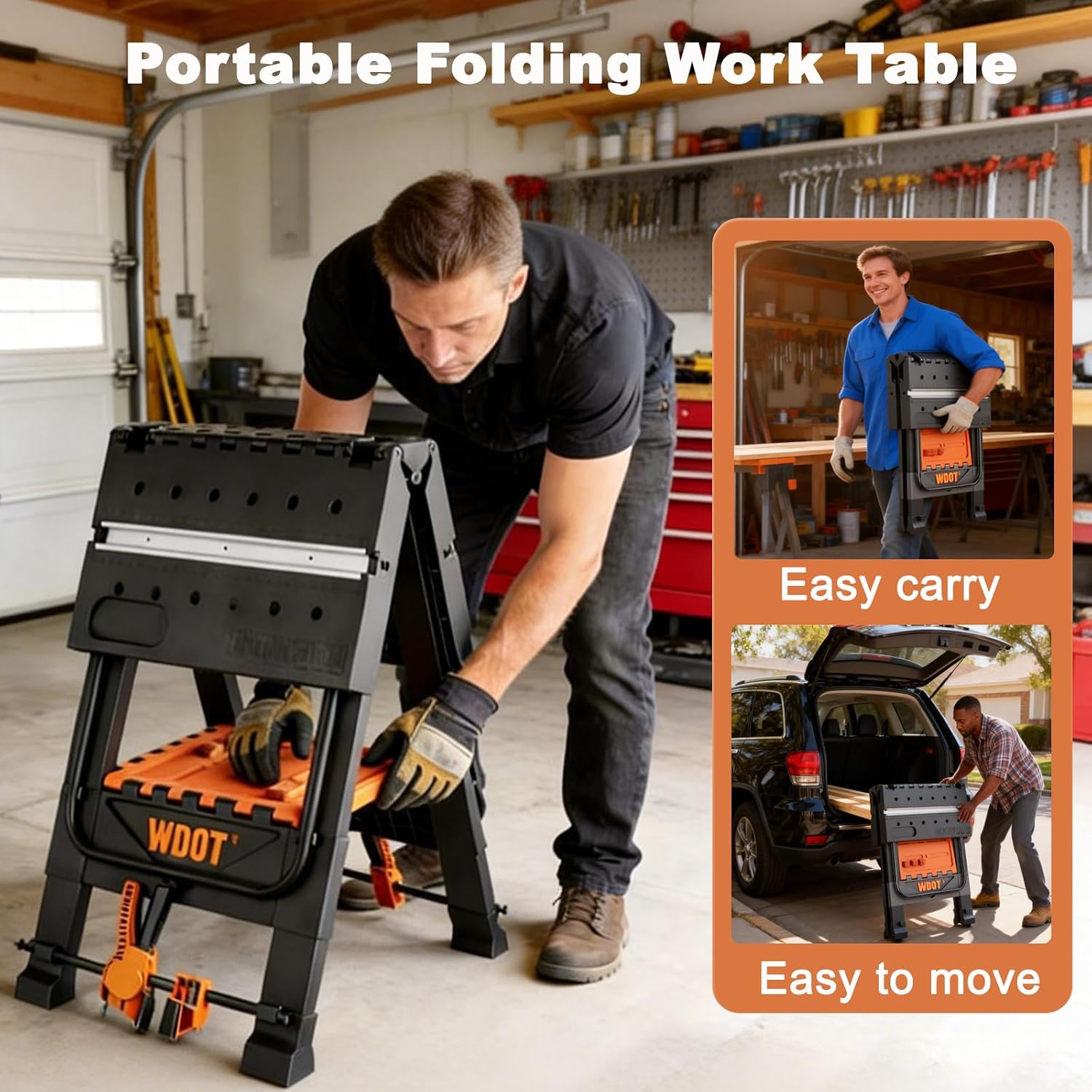 Bancada de Trabalho 2 em 1 Por - Workbench Portable Fold avaliação e preço