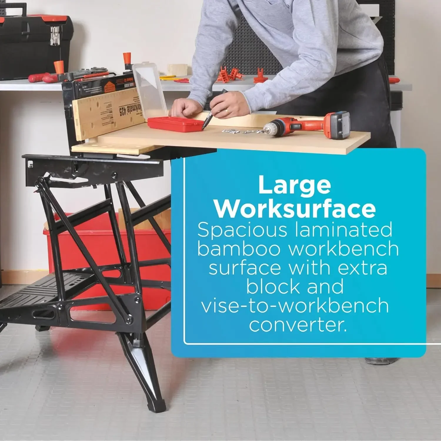 Mais Vendido [Oferta por Tempo - Workbench Portable Fold avaliação e preço
