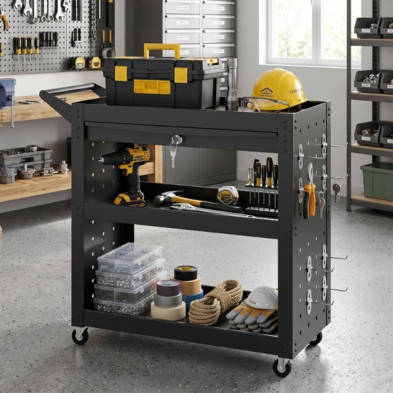 Carrinho de ferramentas com ro - Tools List For Workshop avaliação e preço
