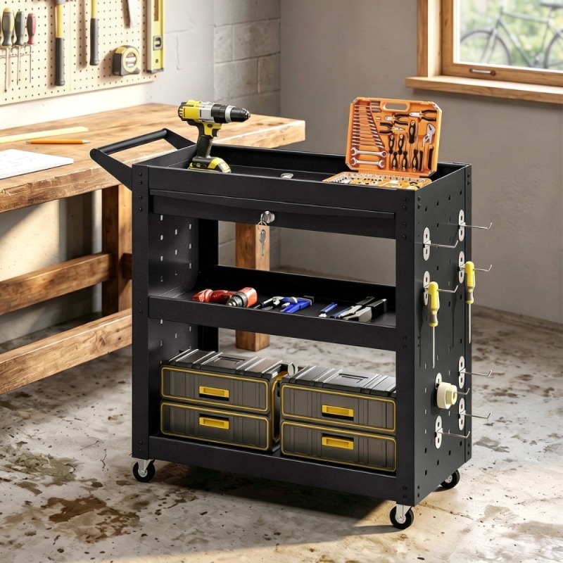 Carrinho de ferramentas com ro - Tools List For Workshop avaliação e preço